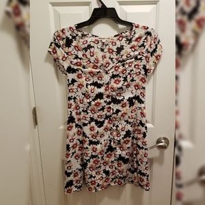 Floral Button-up Dress